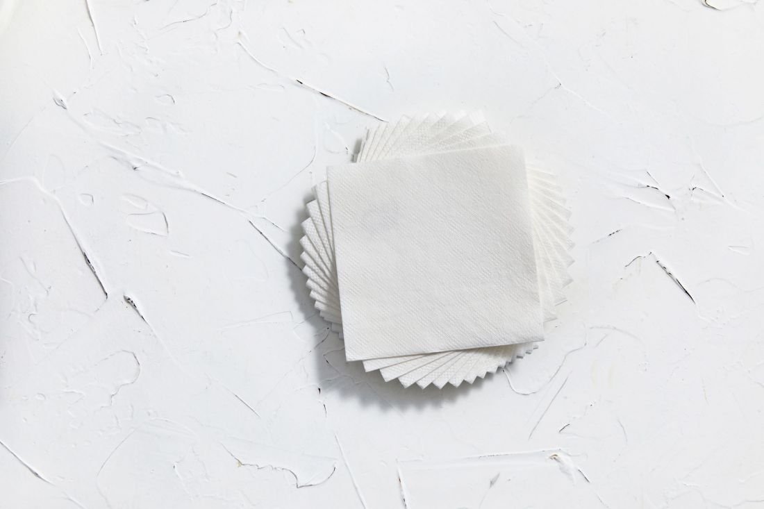 Disposable White Cocktail Paper Napkins