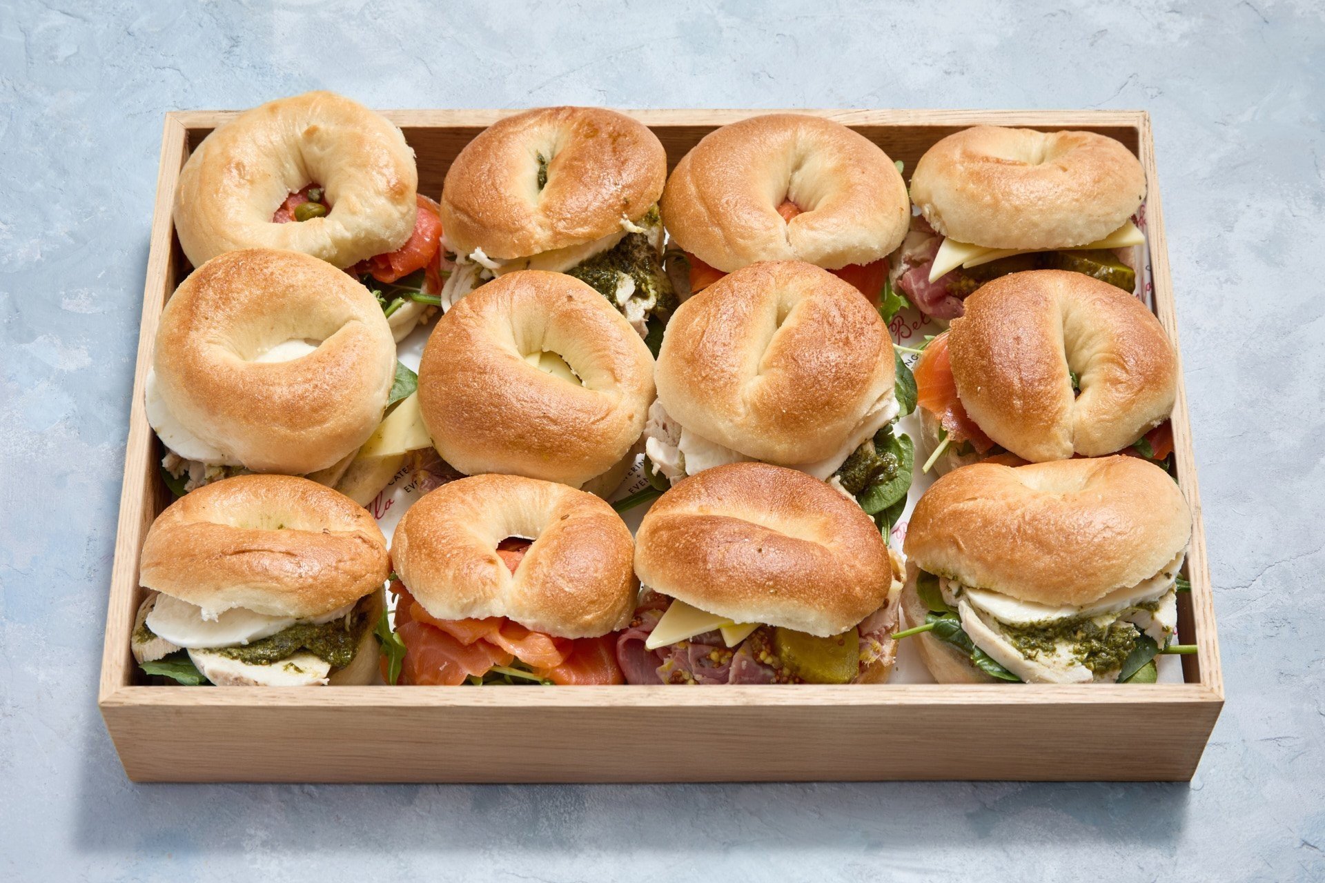 Cocktail Bagels Box (12pcs)