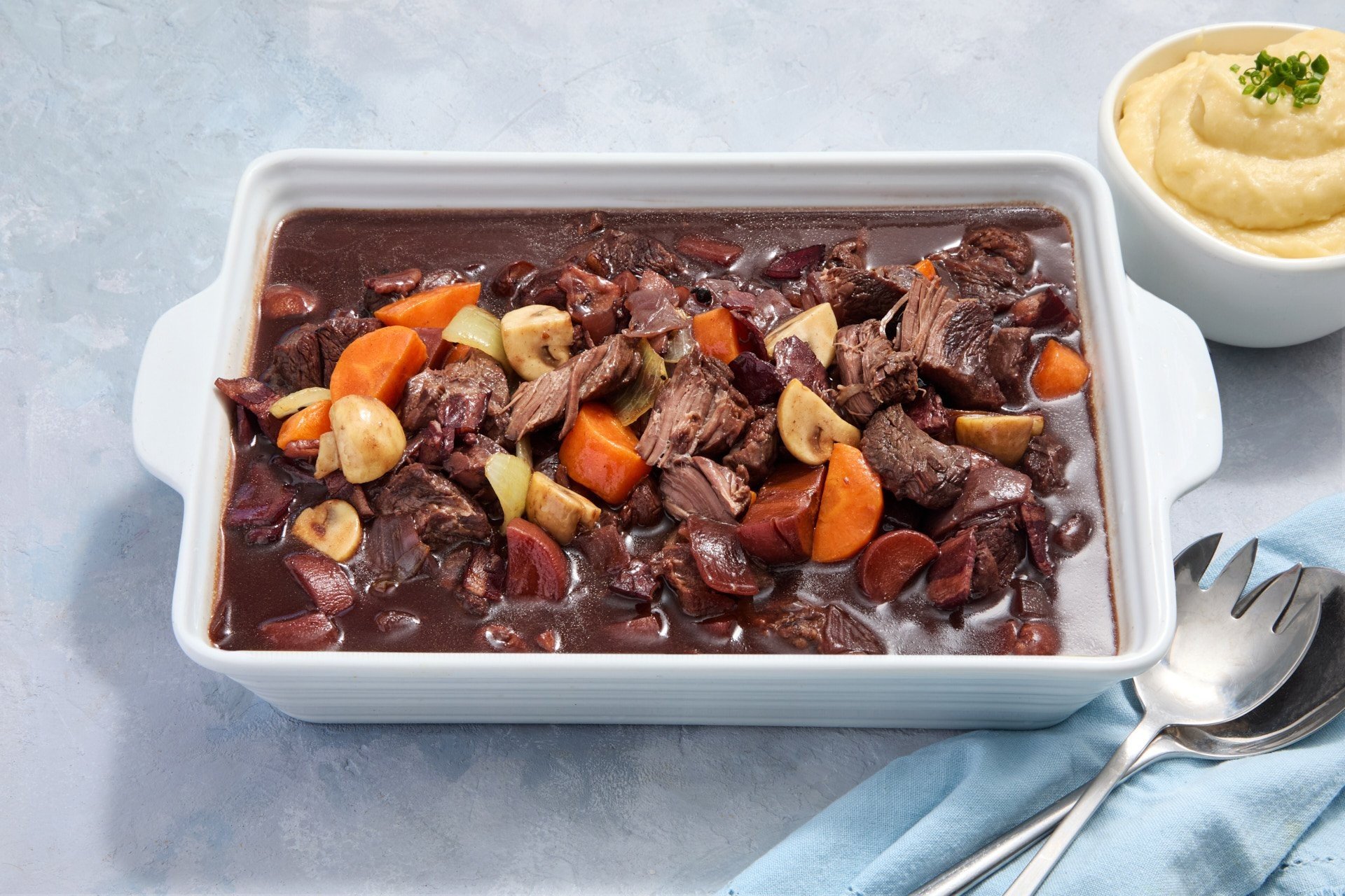 Dish: Beef Bourguignon w/ Pomme Puree (Sharing 10 -12pax)