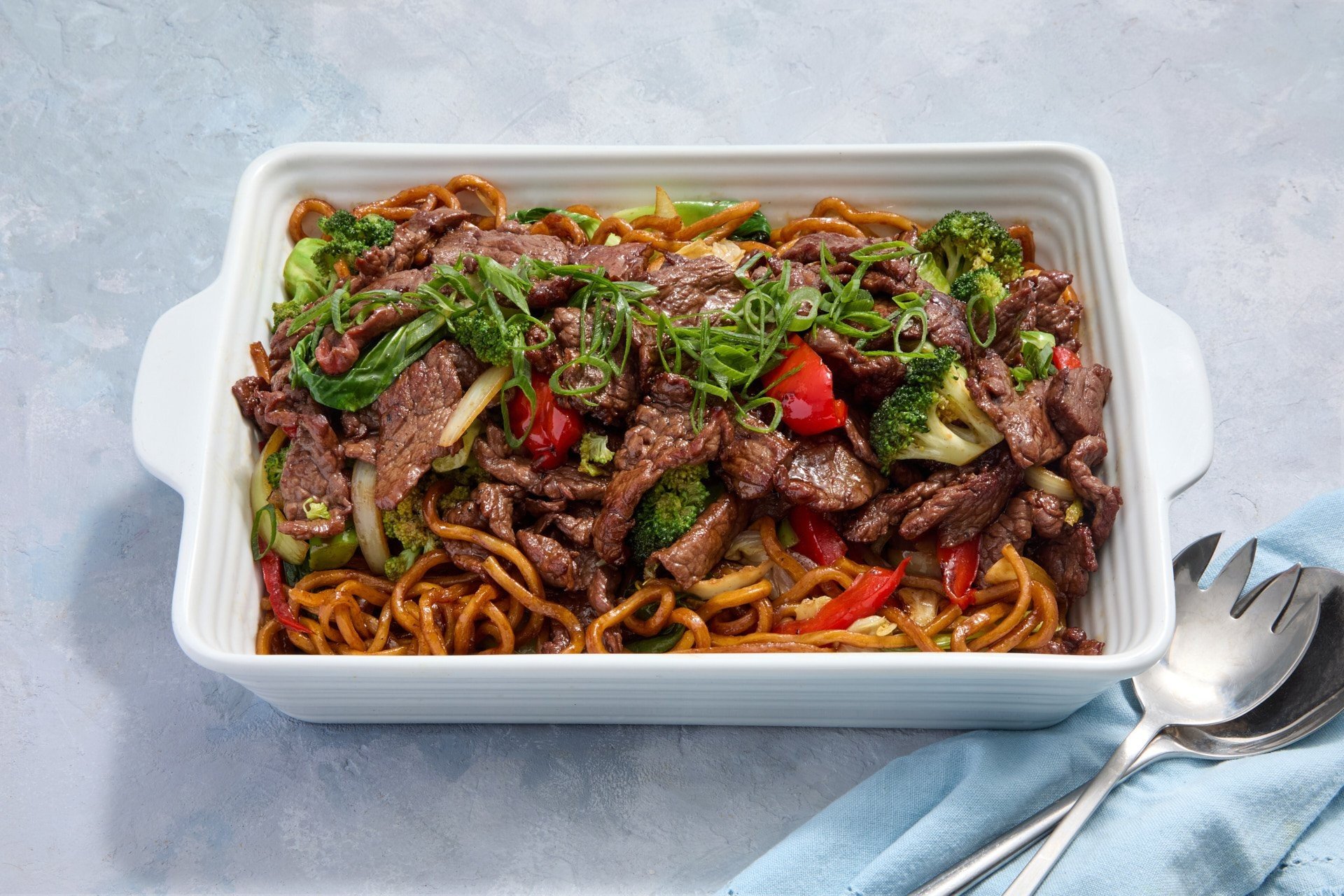 Dish: Beef Stir Fry w/ Hokkien Noodle & Oyster Sauce (Sharing 10 - 12 pax)