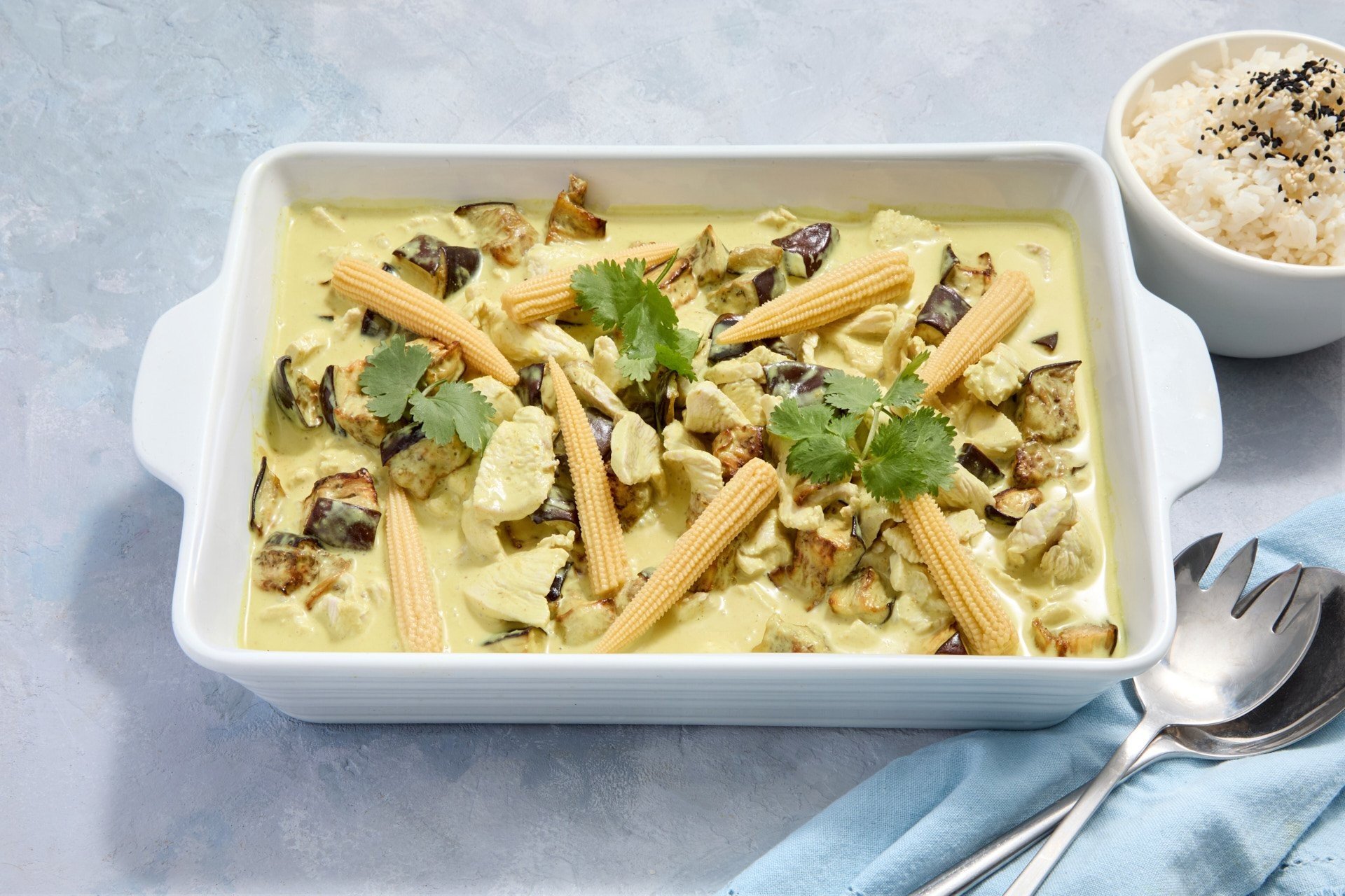 Dish: Thai Green Chicken Curry (Sharing 10-12pax)