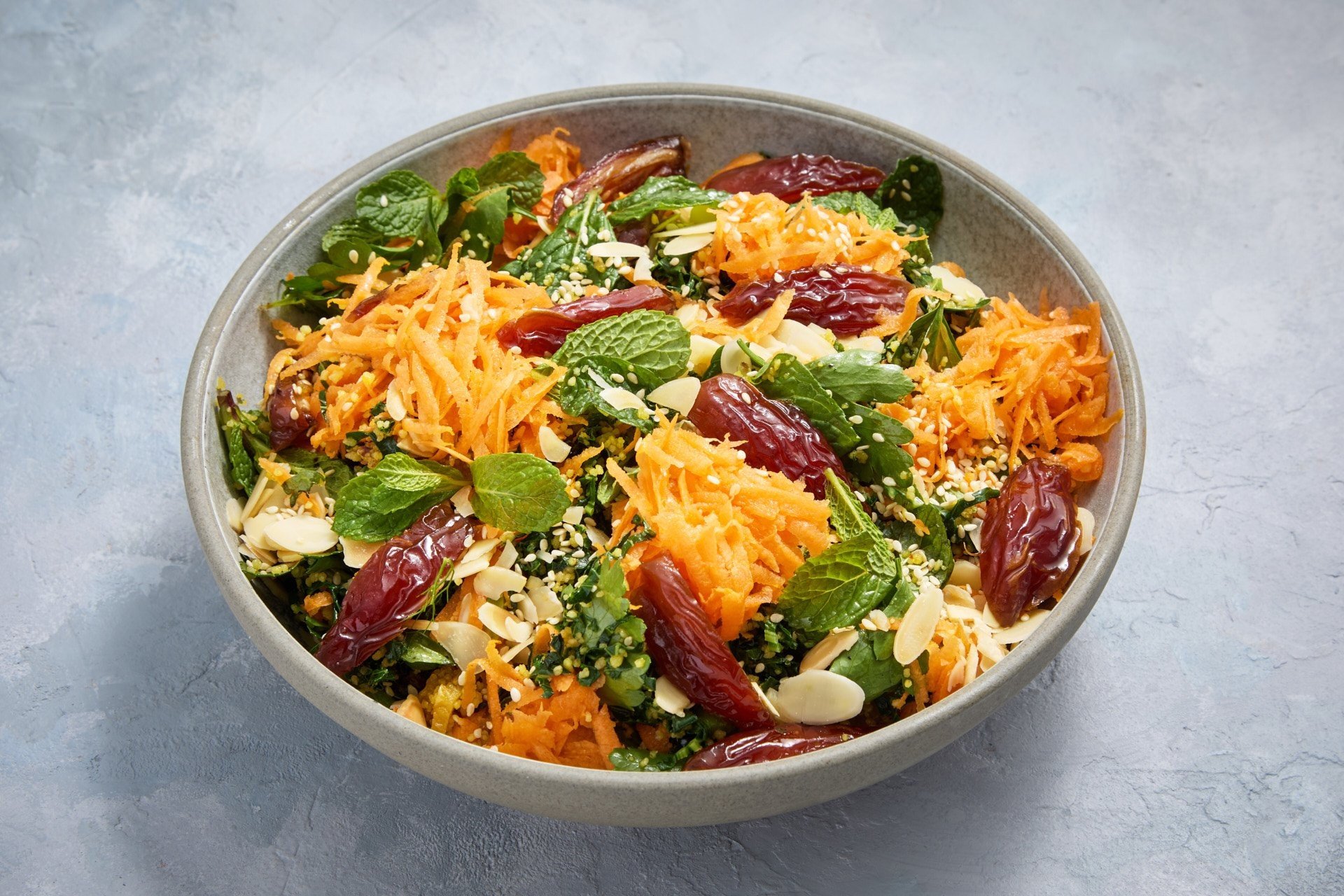 Moroccan Carrot and Cous Cous salad