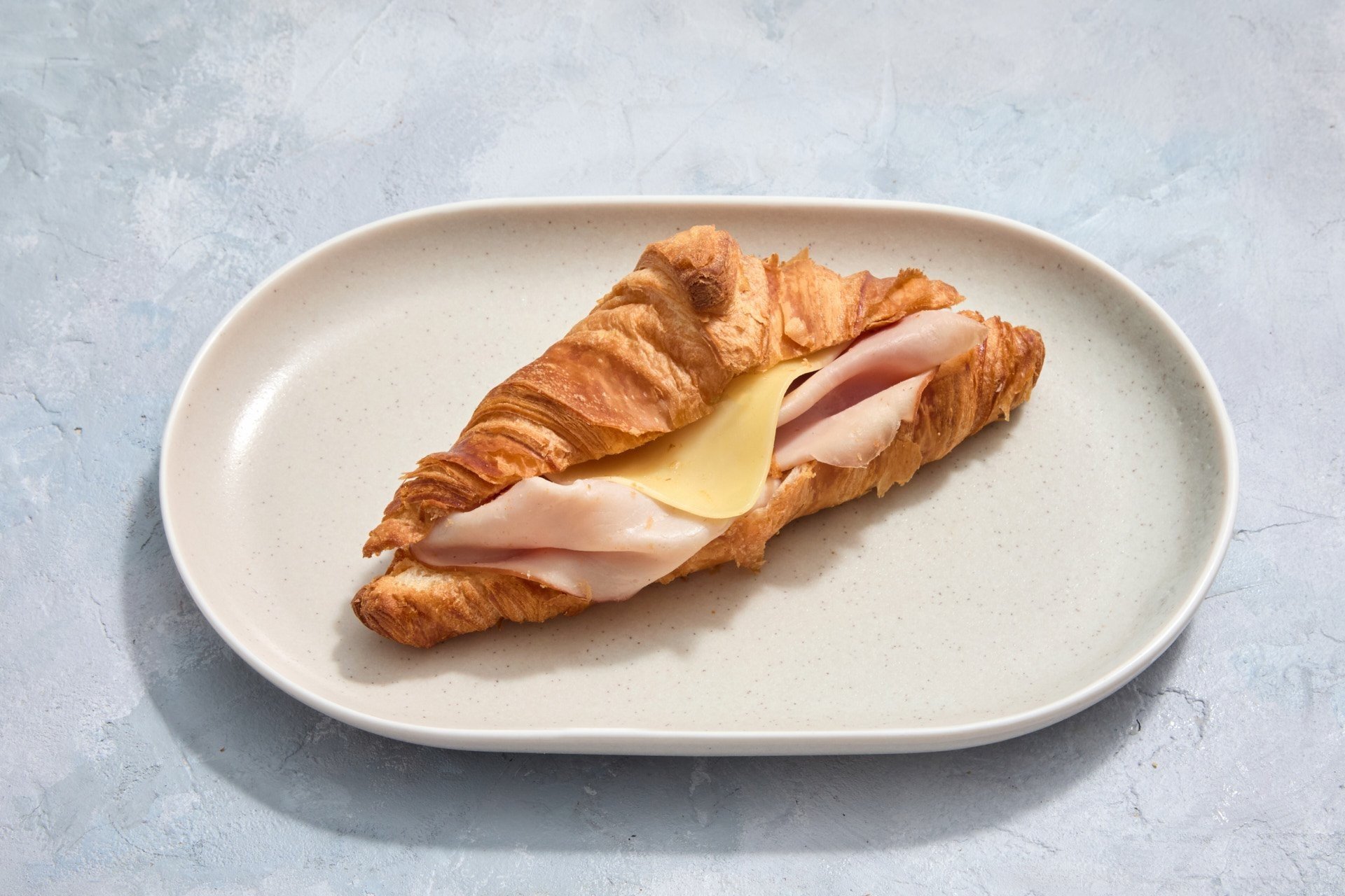 Croissant - Smoked Ham and Cheddar cheese