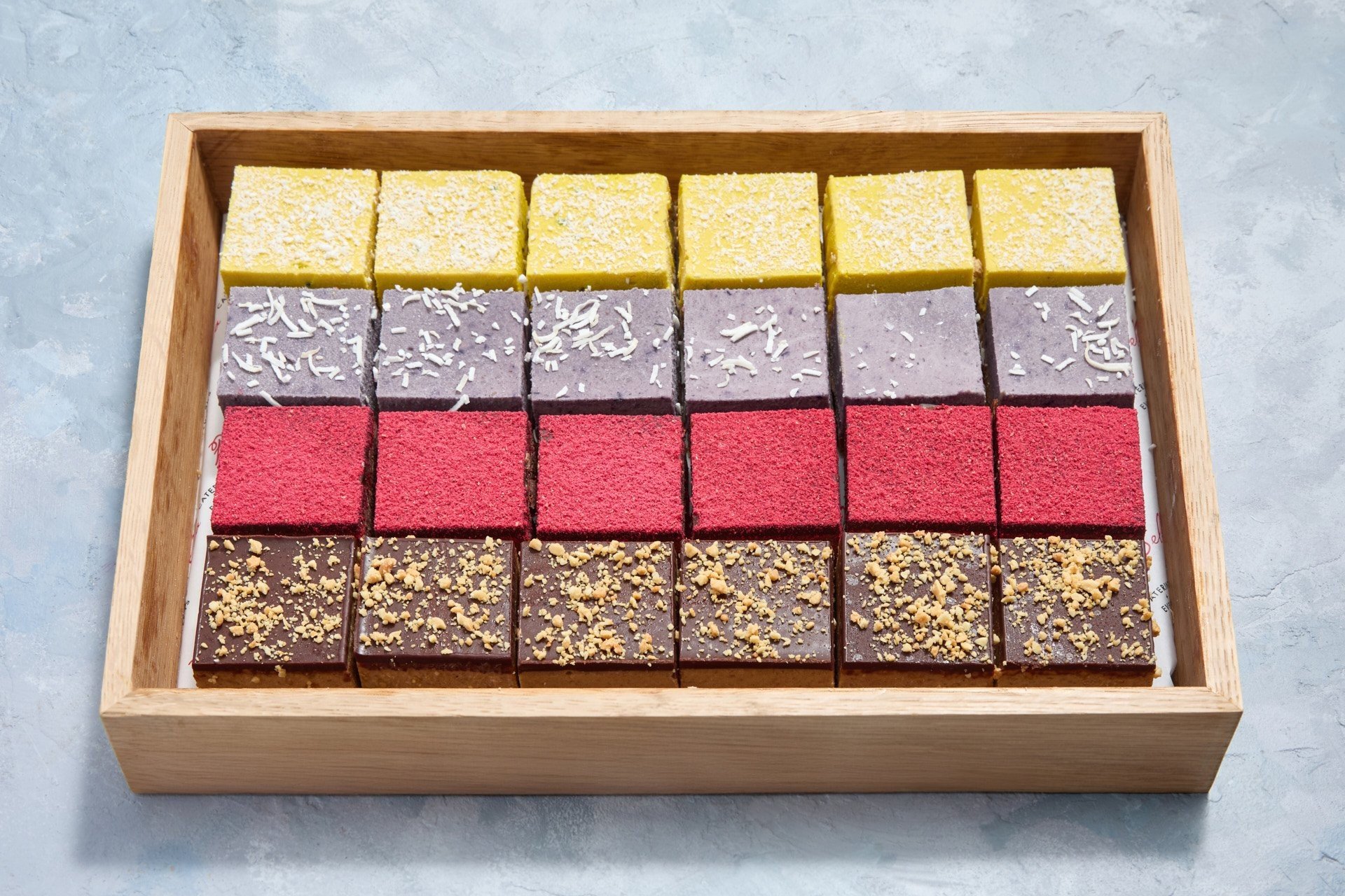 Assorted Vegan Raw Slices