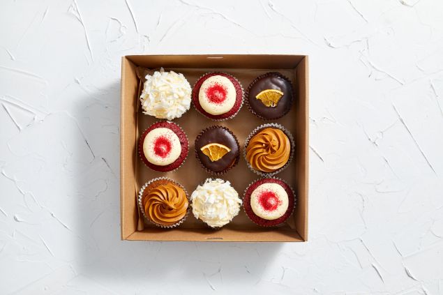 Gluten Free Cupcakes box 