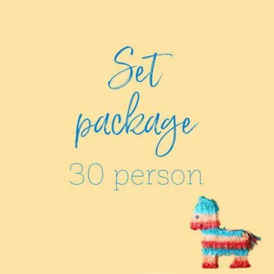 So Hungry I could eat a ...... - set package 30 guests